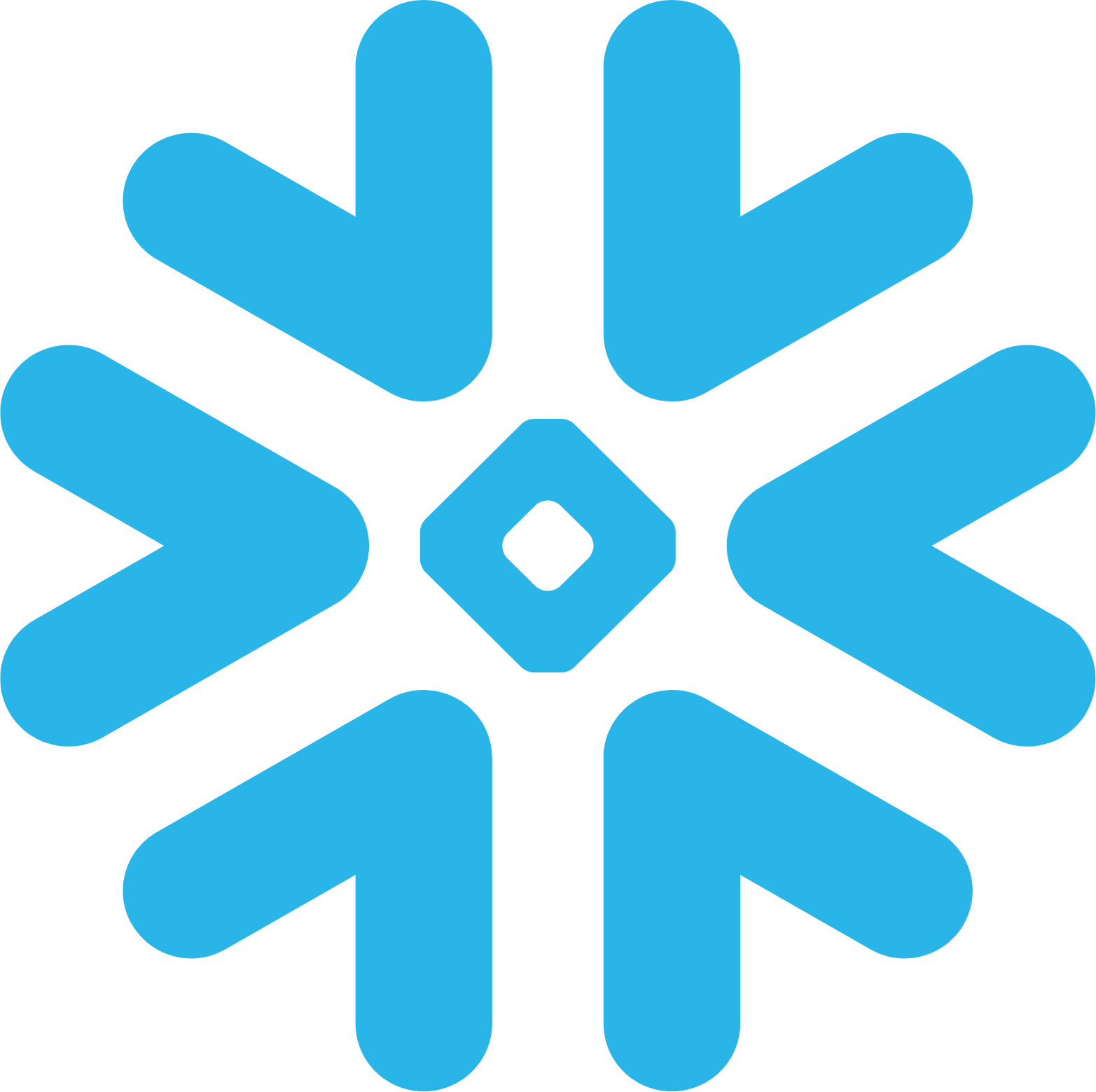 Snowflake logo